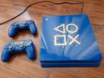PS4 Blue/Gold Limited Edition (Slim), Met 1 controller, Gebruikt, Ophalen, Slim