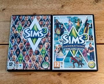De Sims 3 + Generations Uitbreiding PC beschikbaar voor biedingen
