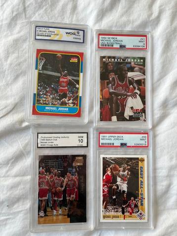 Michael Jordan collector cards beschikbaar voor biedingen