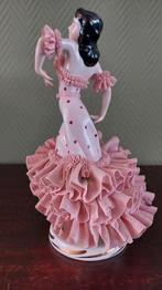 Spaanse danseres 22cm izgs Dresden Thuringen, Antiek en Kunst, Antiek | Porselein, Ophalen of Verzenden