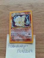 Ninetales Base Set First Edition Eerste Editie Holo, Hobby en Vrije tijd, Verzamelkaartspellen | Pokémon, Foil, Gebruikt, Losse kaart