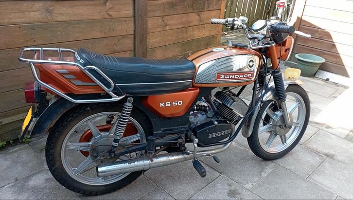 Zündapp ks 50 529-05 nederlands in originele staat!!, Fietsen en Brommers, Brommers | Zundapp, Zo goed als nieuw, Overige modellen