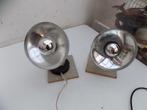 Philips GLS Wandspot wit en zwart seventies 1970, Ophalen of Verzenden, Gebruikt, Metaal of Aluminium