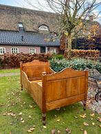 SALE! STOER EN KNUS MASSIEF EIKEN VINTAGE KAJUITBED, Ophalen, Lattenbodem