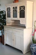 Oorspronkelijke Hongaarse kast – gekocht bij Van Dijk & Ko, Huis en Inrichting, Gebruikt, 100 tot 150 cm, Glas, Ophalen of Verzenden