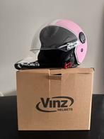 Vinz arenas scooter of brommer helm roze, Fietsen en Brommers, Brommerhelmen, Ophalen of Verzenden, Nieuw