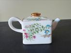 Kyoto fine porcelain theepotje, Verzenden, Zo goed als nieuw, Porselein, Kop en/of schotel