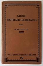 Grote historische schoolatlas - H.Hettema jr., Gelezen, Overige atlassen, Ophalen of Verzenden, 1800 tot 2000