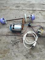 antieke motor 230 volt met electronica snaar en aandrijving, Antiek en Kunst, Antiek | Gereedschap en Instrumenten, Ophalen