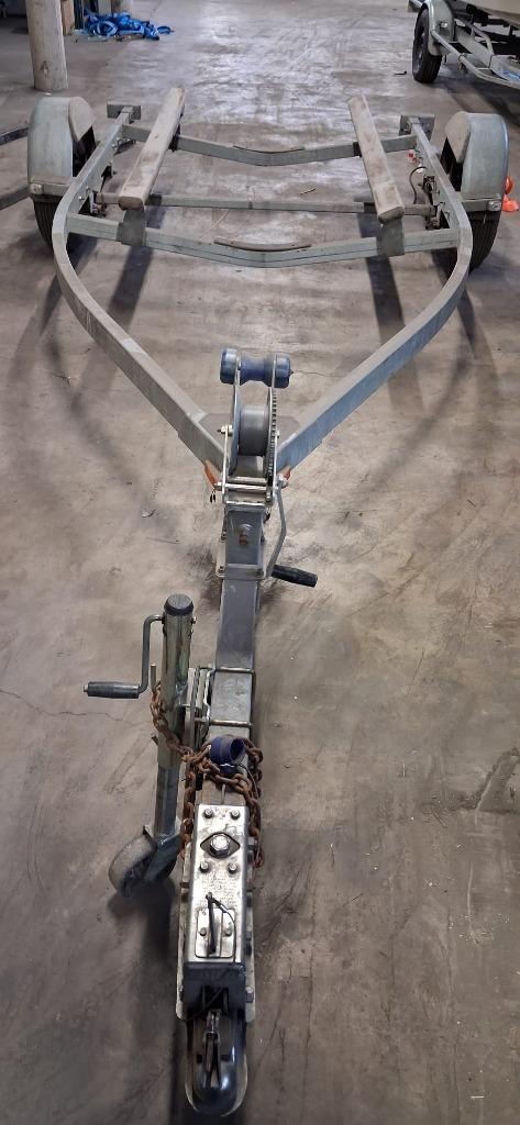 Boottrailer  Stallingtrailer  bootlier handlier. € 550,00, Watersport en Boten, Bootonderdelen, Gebruikt, Motor en Techniek, Motorboot
