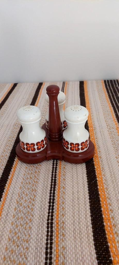 Vintage Retro peper-zout setje Emsa W.Germany, Verzamelen, Retro, Huis en Inrichting, Ophalen of Verzenden