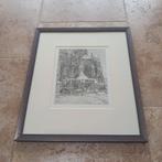 Genummerde reproductie  Pentekening van Frans Slager, Antiek en Kunst, Ophalen