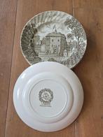 Staffordshire 4 Borden bruin, Ophalen of Verzenden