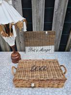 RIVIERA MAISON; GROTE RATTAN (THEE) DOOS, Ophalen, Zo goed als nieuw