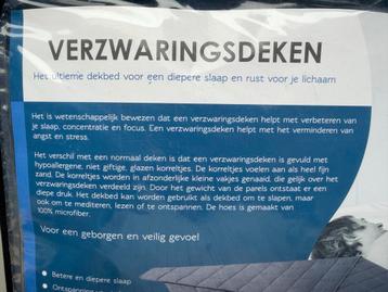 Verzwaringsdeken 140x200 - Diepe Slaap! beschikbaar voor biedingen