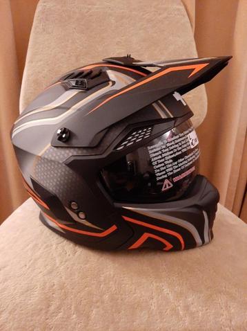 North hybride helm maat L motor scooter helm brommer helm  beschikbaar voor biedingen