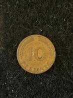 10 Pfennig 1950 D munt, Ophalen of Verzenden, Duitsland, Losse munt
