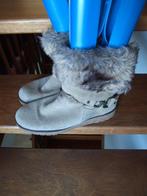Bjorn Borg zgan beige suede bontlaarsjes maat 38, Beige, Lage of Enkellaarzen, Ophalen of Verzenden, Zo goed als nieuw
