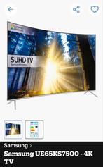 TV Samsung Curvet SUHD 4K, Ophalen, Refurbished, 120 Hz, Samsung