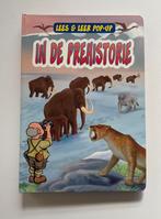 Geweldig pop up boek In de prehistorie in nieuwstaat!, Ophalen of Verzenden, Zo goed als nieuw