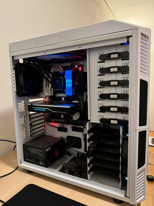 Gaming-pc i5-6600K + Z170M7 + 16 GB DDR4 + 512 GB SSD, rx480, Computers en Software, Desktop Pc's, Gebruikt, 2 tot 3 Ghz, SSD