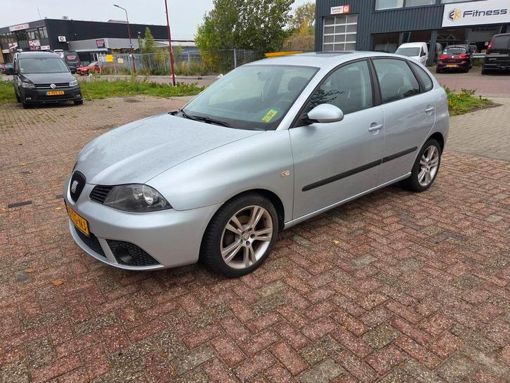 Seat Ibiza 1.4 16V 74KW 2006 Grijs, Auto's, Seat, Bedrijf, Ibiza, ABS, Airbags, Airconditioning, Boordcomputer, Centrale vergrendeling