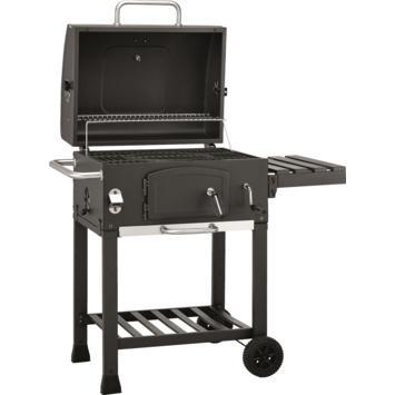 Houtskoolbarbecue met zijtafel, Tuin en Terras, Houtskoolbarbecues, Gebruikt, Ophalen