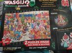 Wasgij Christmas Puzzle - Mystery Shopper - 2x1000 stukjes, Ophalen, 500 t/m 1500 stukjes, Zo goed als nieuw, Legpuzzel