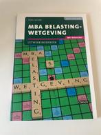 MBA Belastingwetgeving 2019/2020, Boeken, Ophalen, Beta, Zo goed als nieuw, HBO
