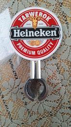 Heineken Tarwebok bier tapruiter 2 stuks., Verzamelen, Ophalen of Verzenden, Gebruikt, Reclamebord, Plaat of Schild, Heineken
