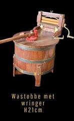 Houten Wastobbe met Wringer Model, Antiek en Kunst, Ophalen of Verzenden