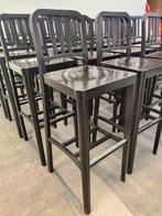 27 Houten Barkrukken, Zakelijke goederen, Horeca | Meubilair en Inrichting, Ophalen, Gebruikt, Meubilair