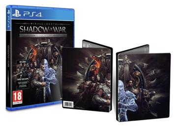 Middle Earth Shadow of War steel edition PS4