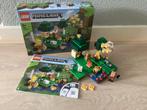 Lego Minecraft 21165 Bee farm, Ophalen of Verzenden, Zo goed als nieuw, Complete set, Lego