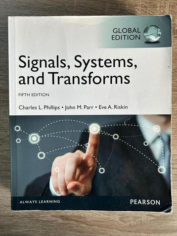 Signals, Systems, and Transforms – Pearson 5th edition beschikbaar voor biedingen