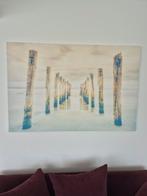 Wanddecoratie Strand met Palen, Ophalen, Gebruikt