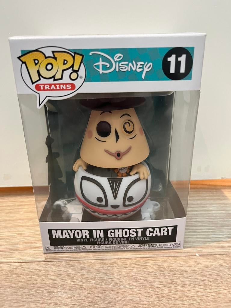 Mayor in ghost cart 11 funko pop van disney, Verzamelen, Poppetjes en Figuurtjes, Ophalen of Verzenden, Nieuw