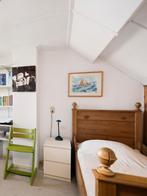 bed (jaren 1910/1920, grenen), Huis en Inrichting, Slaapkamer | Bedden, Ophalen, Zo goed als nieuw, 200 cm, Hout