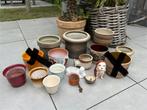 15 oude vintage planten/ bloem potten alleen afhalen, Tuin en Terras, Bloempotten, Ophalen, Gebruikt, Binnen, Overige vormen
