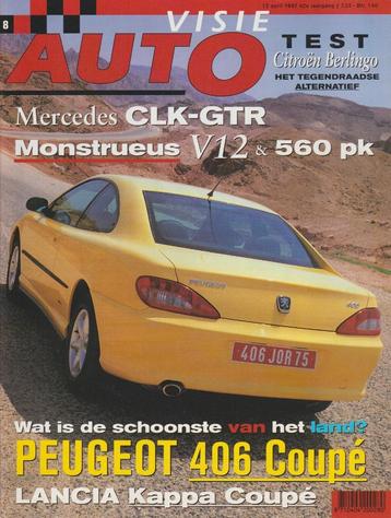 Peugeot 406 coupe in Autovisie 1997 beschikbaar voor biedingen