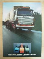 Scania LB111 LBS111 LBT111 Brochure 1975 – LB LBS LBT 111, Ophalen, Zo goed als nieuw, Overige merken, Scania