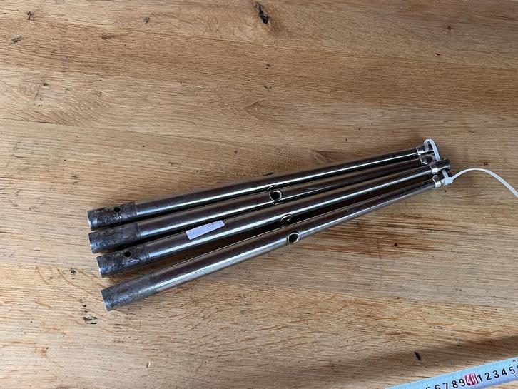 4 x scepter 45 cm, Watersport en Boten, Accessoires en Onderhoud, Gebruikt, Lijn of Blok, Ophalen of Verzenden