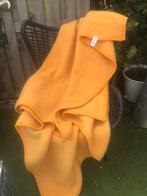 Wollen deken geel/oranje 230x180, Ophalen of Verzenden