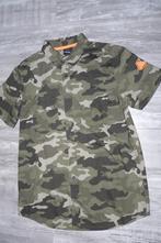 Nieuw camouflage overhemd mt 158-164, Ophalen of Verzenden, Nieuw, Jongen, Overhemd of Blouse
