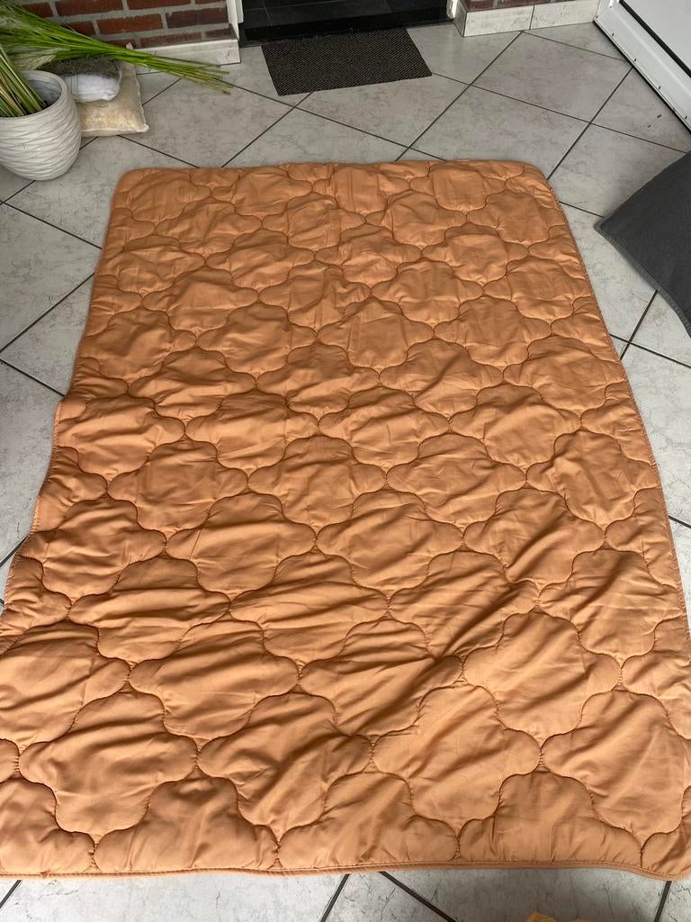 Dekbed uitwasbaar, Wit, Tweepersoons, Ophalen of Verzenden, Deken of Dekbed