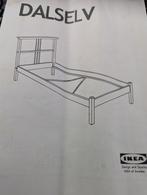 Bedbodem DALSELV IKEA, 90 cm, Eenpersoons, Bruin, Nieuw