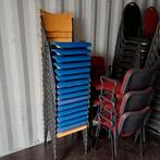 15 x stapelstoelen kantine stapelbare partij stoelen, Ophalen, Gebruikt, Bruin, Vijf, Zes of meer stoelen