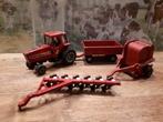 International 5088 trekker kar pers ploeg ertl, Ophalen of Verzenden, Gebruikt, Tractor of Landbouw