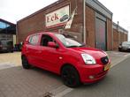 Kia Picanto 1.0 Light (bj 2007), Auto's, Voorwielaandrijving, Stof, Zwart, 4 cilinders