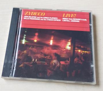 Zydeco Live! CD John Delafose Willis Prudhomme 1989 beschikbaar voor biedingen
